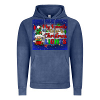 Vintage Denim my favorite color is Christmas lights Vintage Hoodie - BundleAndBundleShop
