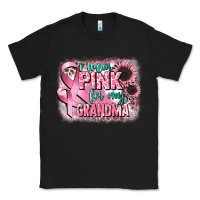 Black i wear pink for my grandma Classic Tee - CowGirlArtShop