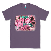 Lavender i wear pink for my grandma Classic Tee - CowGirlArtShop