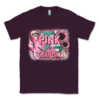 Plum i wear pink for my grandma Classic Tee - CowGirlArtShop