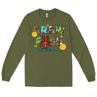 Army Green crawfish season 2 Long Sleeve Tee - FaDigitalArtStudio