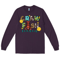 Plum crawfish season 2 Long Sleeve Tee - FaDigitalArtStudio