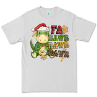 Dove Grey watercolor t rex fa rawr rawr rawr christmas Premium Tee - CowGirlArtShop