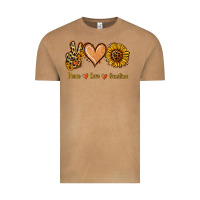 Vintage Camel Peace Love Sunshine Vintage Tee - Jasminsmagicworld