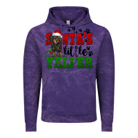 Cloud Purple Santa's Little Yelper Vintage Hoodie - FaDigitalArtStudio