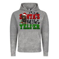Cloud Rock Santa's Little Yelper Vintage Hoodie - FaDigitalArtStudio