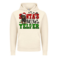 Vintage Artic Santa's Little Yelper Vintage Hoodie - FaDigitalArtStudio