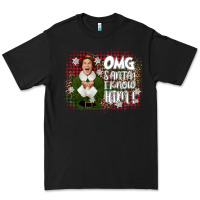 Black the elf omg santa Premium Tee - CowGirlArtShop
