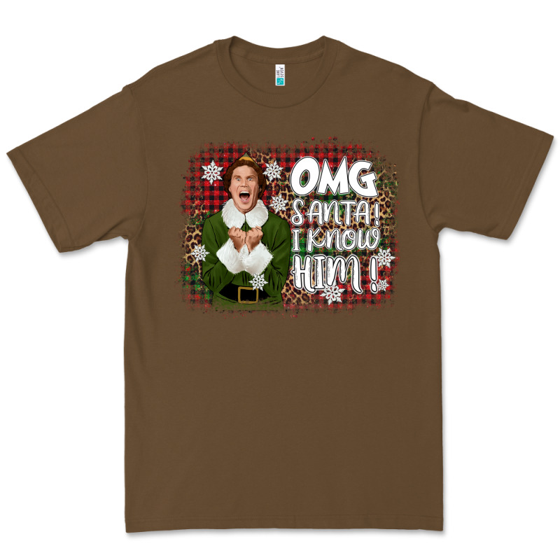 The Elf Omg Santa Premium Tee by CowGirlArtShop | Teevron