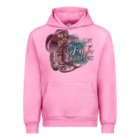 Fuchsia Pink Walk By Faith Not By Sight Urban Hoodie - JahusDesignShop