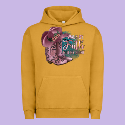Walk By Faith Not By Sight Urban Hoodie Designed By Jahusdesignshop
