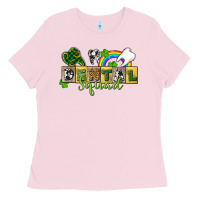 Bubblegum Pink Dental squad Ladies Tee - CowGirlArtShop