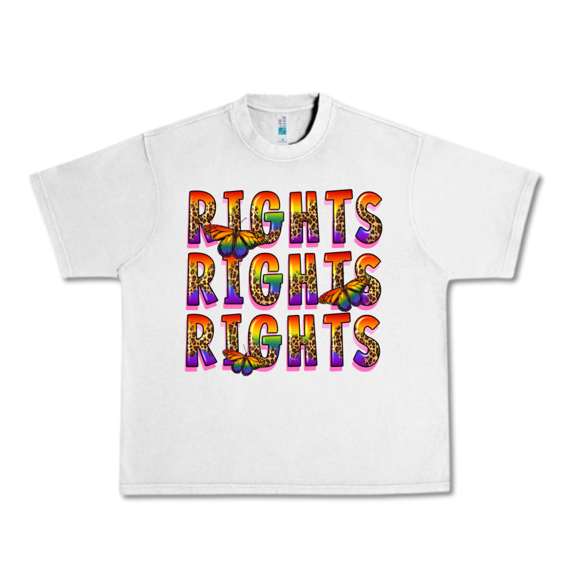 Rights Rights Rights Pride Urban Heavy Tee by FaDigitalArtStudio | Teevron