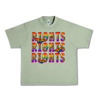 Oil Green rights rights rights pride Urban Heavy Tee - FaDigitalArtStudio