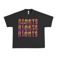 Pigment Black rights rights rights pride Urban Heavy Tee - FaDigitalArtStudio