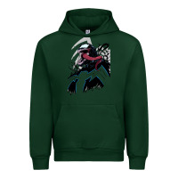 Forest Green VENOM ART Urban Hoodie - DesigneFamous