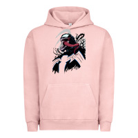 Pigment Salmon VENOM ART Urban Hoodie - DesigneFamous