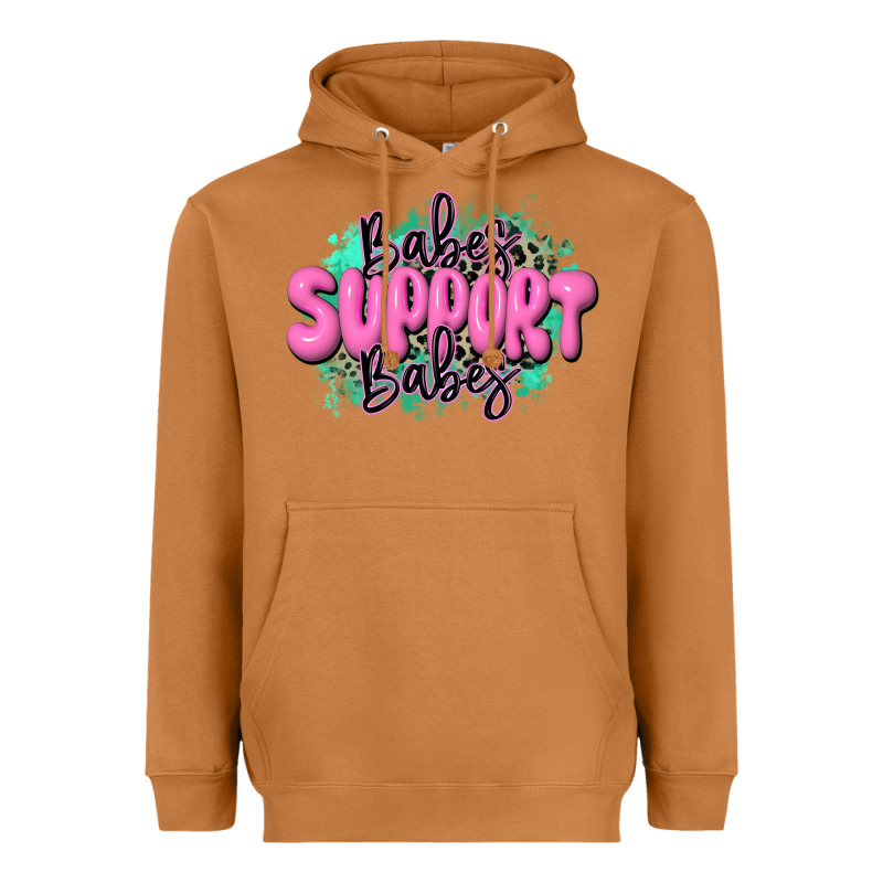 Babes Support Babes Heavyweight Hoodie by JahusDesignShop | Teevron