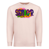 Pale Pink senior 2024 halloween Premium Sweatshirt - JahusDesignShop