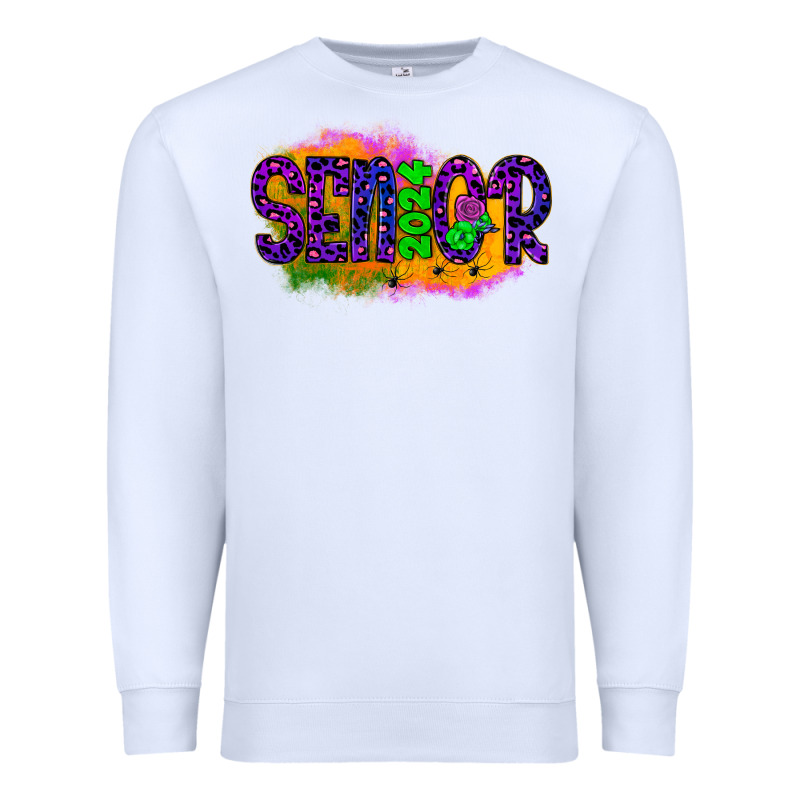 Senior 2024 Halloween Premium Sweatshirt by JahusDesignShop | Teevron