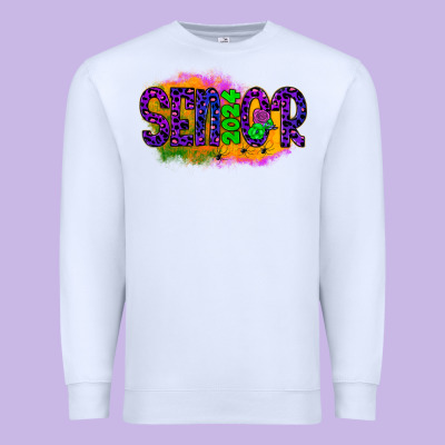Senior 2024 Halloween Premium Sweatshirt Designed By Jahusdesignshop