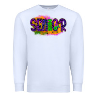 White senior 2024 halloween Premium Sweatshirt - JahusDesignShop