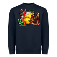 Navy joy with softball Heavyweight Sweatshirt - AdoDesignShop