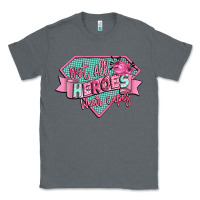 Charcoal Heather not all heroes wear capes Classic Tee - CowGirlArtShop