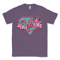 Lavender not all heroes wear capes Classic Tee - CowGirlArtShop