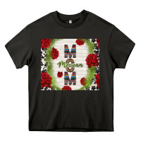 Asphalt mexican mom with roses Heavy Core Tee - TumblerDesignByShophia