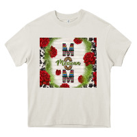 Cream mexican mom with roses Heavy Core Tee - TumblerDesignByShophia