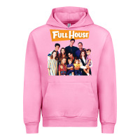 Fuchsia Pink house cast full Urban Hoodie - DesigneFamous