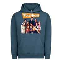 Pigment Midnight Navy house cast full Urban Hoodie - DesigneFamous