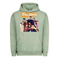 Pigment Oil Green house cast full Urban Hoodie - DesigneFamous
