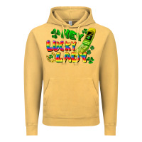 Vintage Mustard Hey lucky lady flip phone Vintage Hoodie - FaDigitalArtStudio