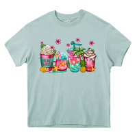 Arona summer coffee cups Heavy Core Tee - Jasminsmagicworld