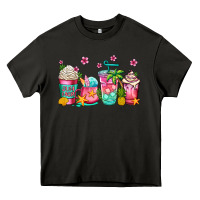 Asphalt summer coffee cups Heavy Core Tee - Jasminsmagicworld