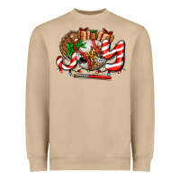Mushroom joy with baseball and christmas gift and candies Heavyweight Sweatshirt - AdoDesignShop
