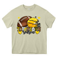 Touchdown Season American Football Yellow Team Heavy Core Tee | Teevron