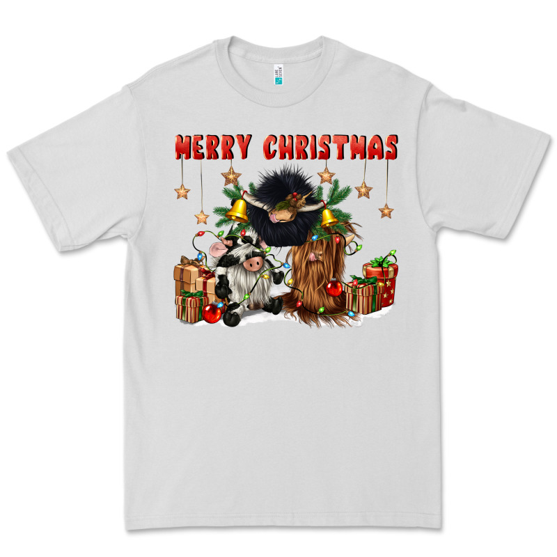 Merry Christmas Premium Tee by CowGirlArtShop | Teevron