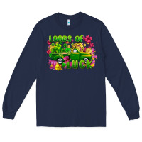Navy loads of luck Long Sleeve Tee - FaDigitalArtStudio