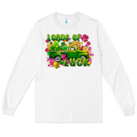White loads of luck Long Sleeve Tee - FaDigitalArtStudio