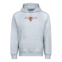 Heather Grey #diablo Urban Hoodie - DesigneFamous