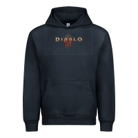 Navy #diablo Urban Hoodie - DesigneFamous