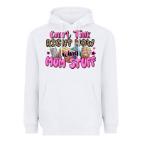 White can't talk right now doing mom stuff Heavyweight Hoodie - JahusDesignShop