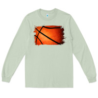 Matcha Basketball Brushstroke Long Sleeve Tee - RanaPortraitStore