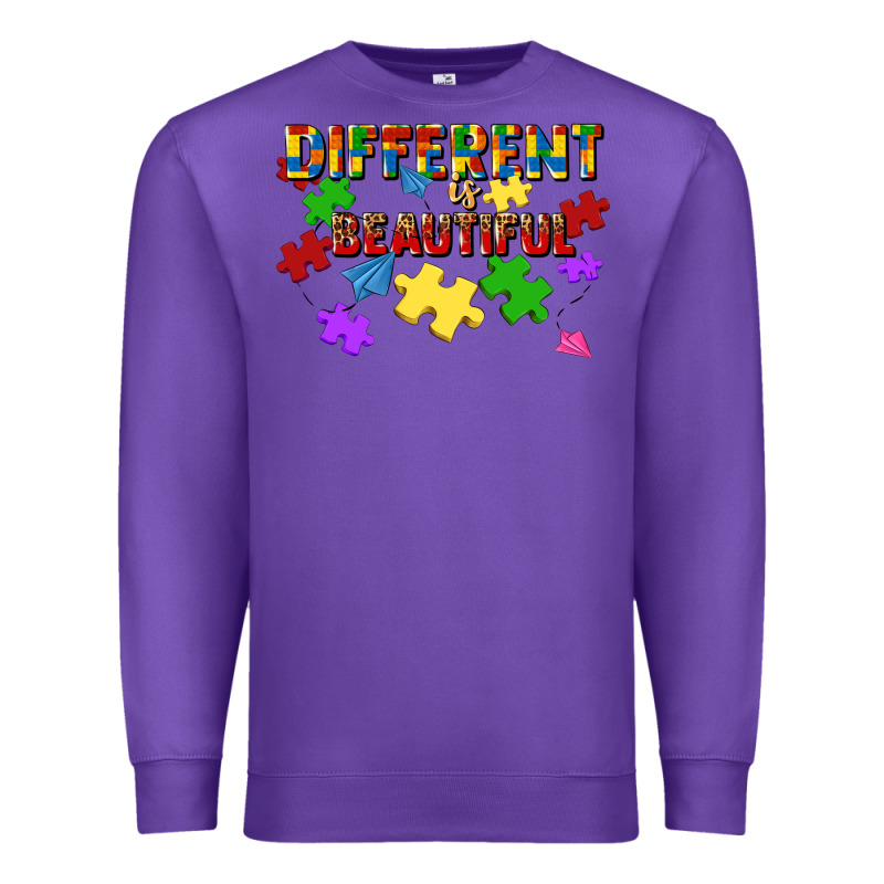 Different Is Beautiful Premium Sweatshirt by JahusDesignShop | Teevron