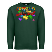 Sports Green different is beautiful Premium Sweatshirt - JahusDesignShop