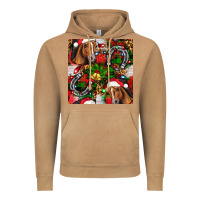 Vintage Camel christmas horse leopard Vintage Hoodie - FaDigitalArtStudio