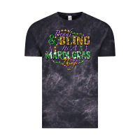 Cloud Black Beads and bling it's' a Mardi Gras thing Vintage Tee - FaDigitalArtStudio